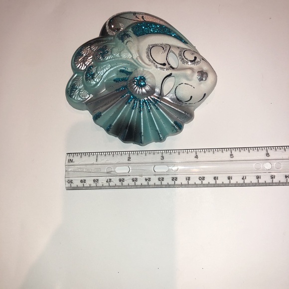 Hand Crafted Painted Venice Italy Venetian Carnival Mask Small Wall Hang Decor - Picture 4 of 10